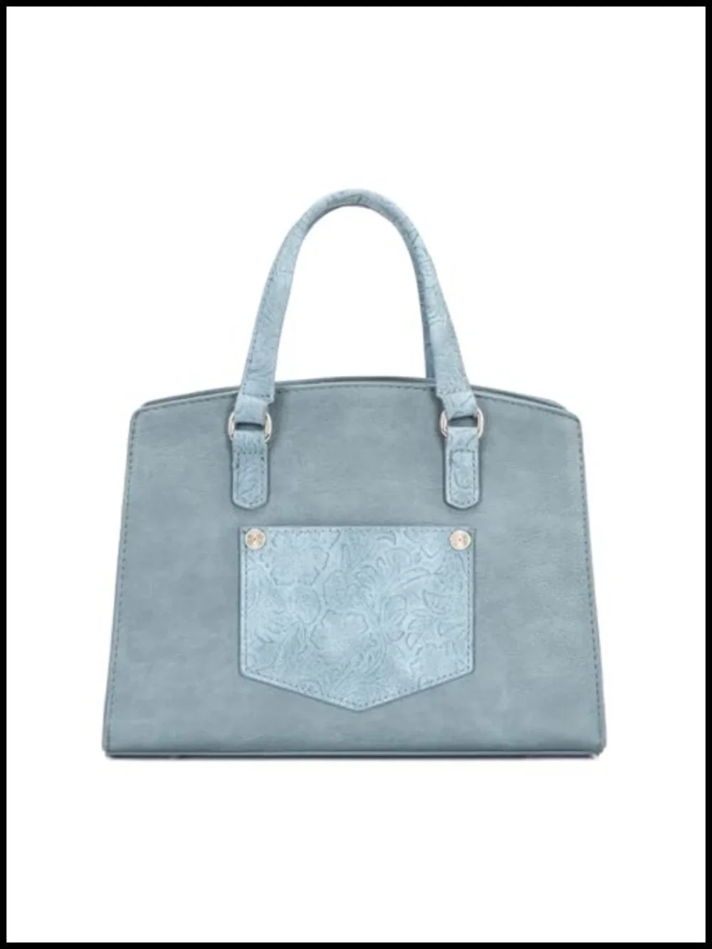 Women's Lace Tote Bag, Satchel Handbag with Purse Charms, Faux Leather Crossbody